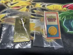 Vintage WotC Pokemon TCG 1999 Kanto League Badge Pin (MARSH) - Image 1