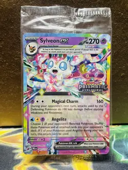 SEALED Pokemon Sylveon ex 041/131 Prismatic Evolutions Surprise Box Holo Promo - Image 1