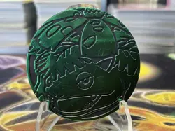 Venusaur Holo Green & Black Pokemon TCG Jumbo Coin - Image 1