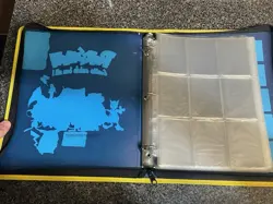 Vintage Pokemon Gotta Catch em All 3-Ring Binder x36 9-Pocket Pages/Top Load/Zip - Image 5