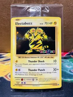 SEALED Pokemon Electabuzz 41/108 Toys R Us Evolutions Cosmos Holo Promo - Image 1