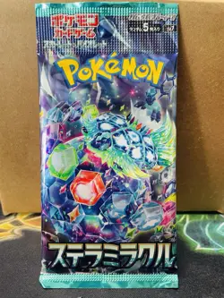 SEALED Pokemon Stellar Miracle SV7 Japanese Booster Pack - Image 1