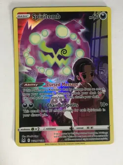 Pokemon TCG Lost Origin Trainer Gallery Spiritomb TG09/TG30 Near Mint - Image 1