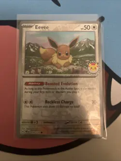 Eevee - (Pokemon Day 2025) (Reverse Cosmos Holo) 074/131 - Image 1