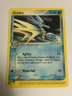 Pokemon Card EX Dragon Seadra 40/97 Light Played - Image 1
