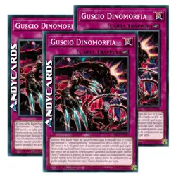 3x GUSCIO DINOMORFIA • (Dinomorphia Shell) • Comune • MP23-IT040 • 1Ed Yugioh! - Image 1