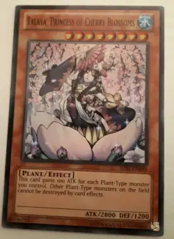 Yu-Gi-Oh! - Plant Princesses Tytannial, Chirubime, Talaya, Marina - Supers/Gold - Image 4