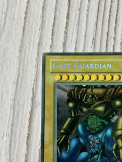 Yugioh Gate Guardian MRD-000 1st Edition Secret Rare Faded Misprint - Image 2