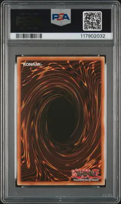 Yu-gi-oh! Stampede Dark Magician 9th Art RA04-EN106 Platinum Secret PSA 9 Mint - Image 2