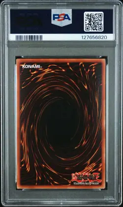 2002 Yu-Gi-Oh! Polymerization LOB 1st Edition Super Rare PSA 9 WAVY - Image 2