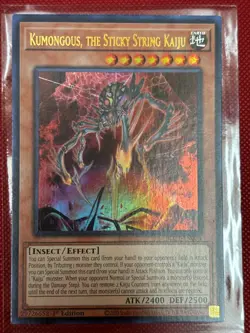 Kumongous, the Sticky String Kaiju - Battles of Legend: Chapter 1 (BLC1) - Image 1