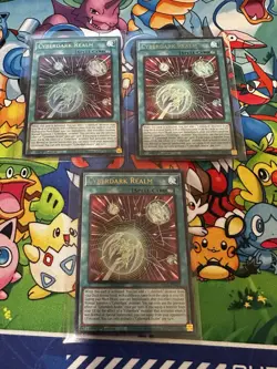 3x Cyberdark Realm 1st Edition Ultra Rare SDCS-EN023 Yu-Gi-Oh! - Image 1