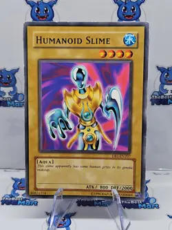 Yu-Gi-Oh! TCG Humanoid Slime Dark Beginnings 1 DB1-EN207 Unlimited Common LP - Image 1