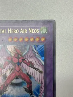 Elemental Hero Air Neos STON-EN034 Strike of Neos Unlimited Ultra Rare - Image 2