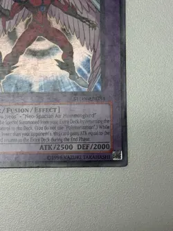 Elemental Hero Air Neos STON-EN034 Strike of Neos Unlimited Ultra Rare - Image 3