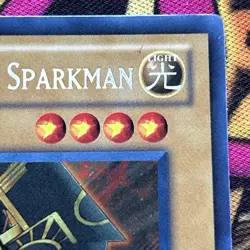 Elemental HERO Sparkman LCGX-EN007 Near Mint 1st Edition Secret Rare Yu-Gi-Oh - Image 3