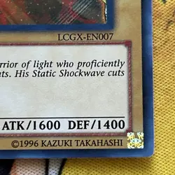 Elemental HERO Sparkman LCGX-EN007 Near Mint 1st Edition Secret Rare Yu-Gi-Oh - Image 4