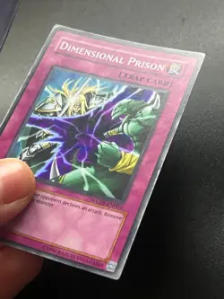 Dimensional Prison WC08-EN003 Super Rare Game Promo Moderate Play Yugioh - Image 3