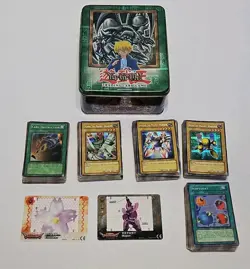 1996 Red Eyes B. Dragon Joey Yu-Gi-Oh Metal 247 CARDS & Box Tin Used-PLEASE READ - Image 1