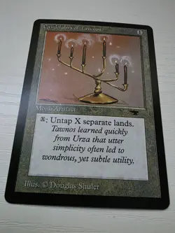 *P R 0 X Y* Mtg Magic The Gathering Candelabra Of Tawnos Trading Card *P R 0 X Y - Image 2