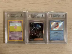 Pokemon Card Lot (3 CARD LOT) Vintage/Modern Era : English/Japanese (BGS-MINT) - Image 1