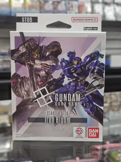 G1007 SEALED ENGLISH GUNDAM CARD GAME IRON BLOOM STARTER DECK ST05 ST-05 - Image 3