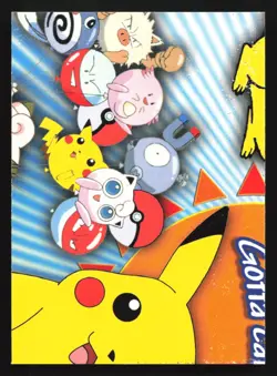 Pokemon Topps TV Animation Series 3 Puzzle Cards P03 of 6 - Image 1