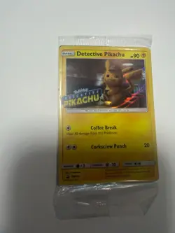 Detective Pikachu Pokemon Promo Card Brand New Sealed Pokemon TCG - Image 1