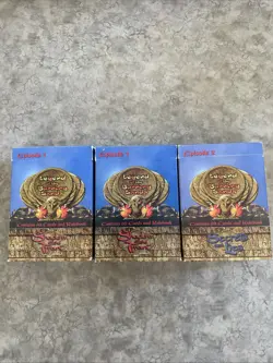 AEG Legends of the Burning Sands Three Card Game Lot - Episodes 1 And 2 - Read - Image 1