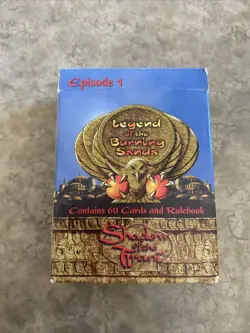 AEG Legends of the Burning Sands Three Card Game Lot - Episodes 1 And 2 - Read - Image 2
