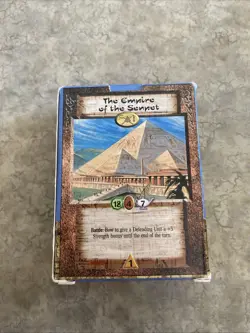 AEG Legends of the Burning Sands Three Card Game Lot - Episodes 1 And 2 - Read - Image 4