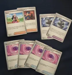 Phantasmal Flames (ENG) Set Of 8 Cards Trainer Item Cards Dawn 087/094 And More - Image 1