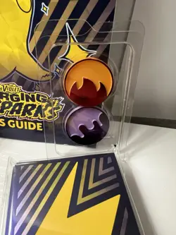 Pokemon Surging Sparks Energy Cards, Dice, Coins, Guide, Sleeves& Dividers - Image 4