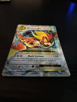 Pokemon TCG Mega-Pidgeot-EX Evolutions Holo Holo Rare Card 65/108 - Image 3