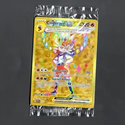 Cinderace ex 163 Sv: Scarlet & Violet Promo Cards Holo - SEALED - Image 1