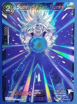 FOIL Super Saiyan Trunks | Dragon Ball Super Card Game BT13-041 - Image 1