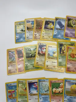 Lot of 39 Random Assorted Pokemon Playing Cards Vintage 1999 (As Pictured) - Image 2