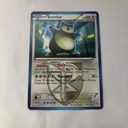 Snorlax (Team Plasma) 101/135 Rare Plasma Storm Non Holo Pokemon Card - Image 1