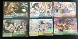 Weiss Schwarz Azur Lane Vol. 2 English AZL/AS119 RRR 6 Card Set - Image 1