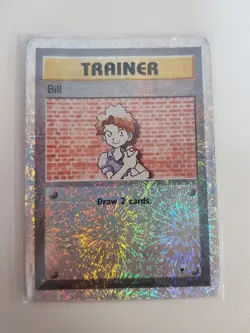 Trainer: Bill Legendary Collection Reverse Holo 2002 108/110 Pokemon Card TCG - Image 1