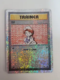 Trainer: Bill Legendary Collection Reverse Holo 2002 108/110 Pokemon Card TCG - Image 2