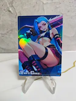 Jinx Trading Card Waifu Goddess Story Anime Girl holo Karte Manga Full Art - Image 1