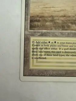 MTG: Savannah Revised Edition Regular Card Dual Land-LP - Image 5