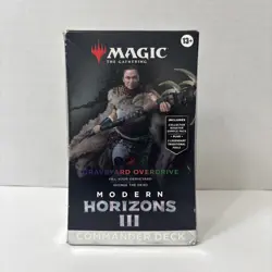 Magic The Gathering Graveyard Overdrive Modern Horizons III Commander Deck New - Image 1