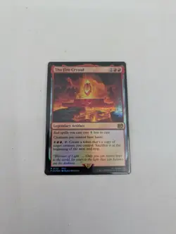 The Fire Crystal 0135 Final Fantasy Foil MTG Rare Magic The Gathering - Image 1