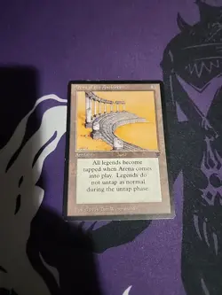 Magic The Gathering 2x Arena Of The Ancients : 1 LP Legends, 1 NM Chronicles - Image 2