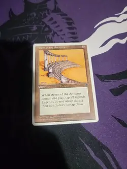 Magic The Gathering 2x Arena Of The Ancients : 1 LP Legends, 1 NM Chronicles - Image 3