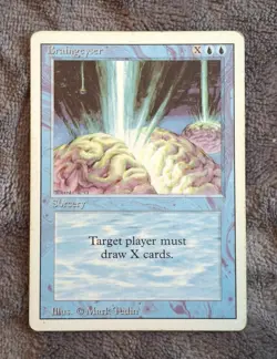 MTG - Magic: The Gathering - Braingeyser - Revised Edition - Wizards 1994 - MP - Image 1