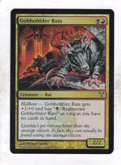 Magic: MTG: Dissension: Foil: Gobhobbler Rats - Image 1