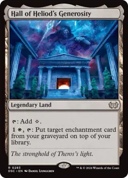 1x Hall of Heliod's Generosity NM Eng MTG - Duskmourn Commander - Image 1
